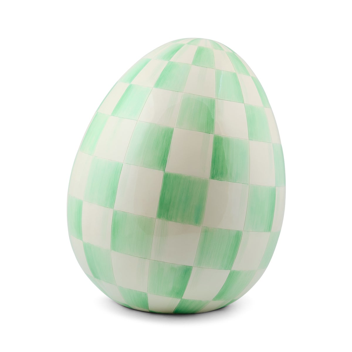 Mint Check Large Egg