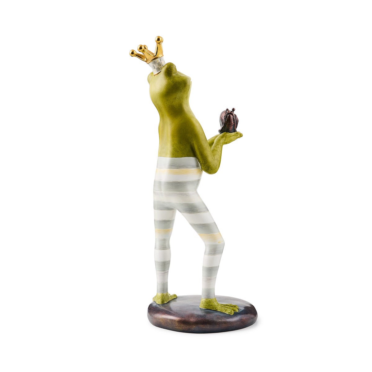 Sterling Fergal the Frog with Snail Decor - Image 2