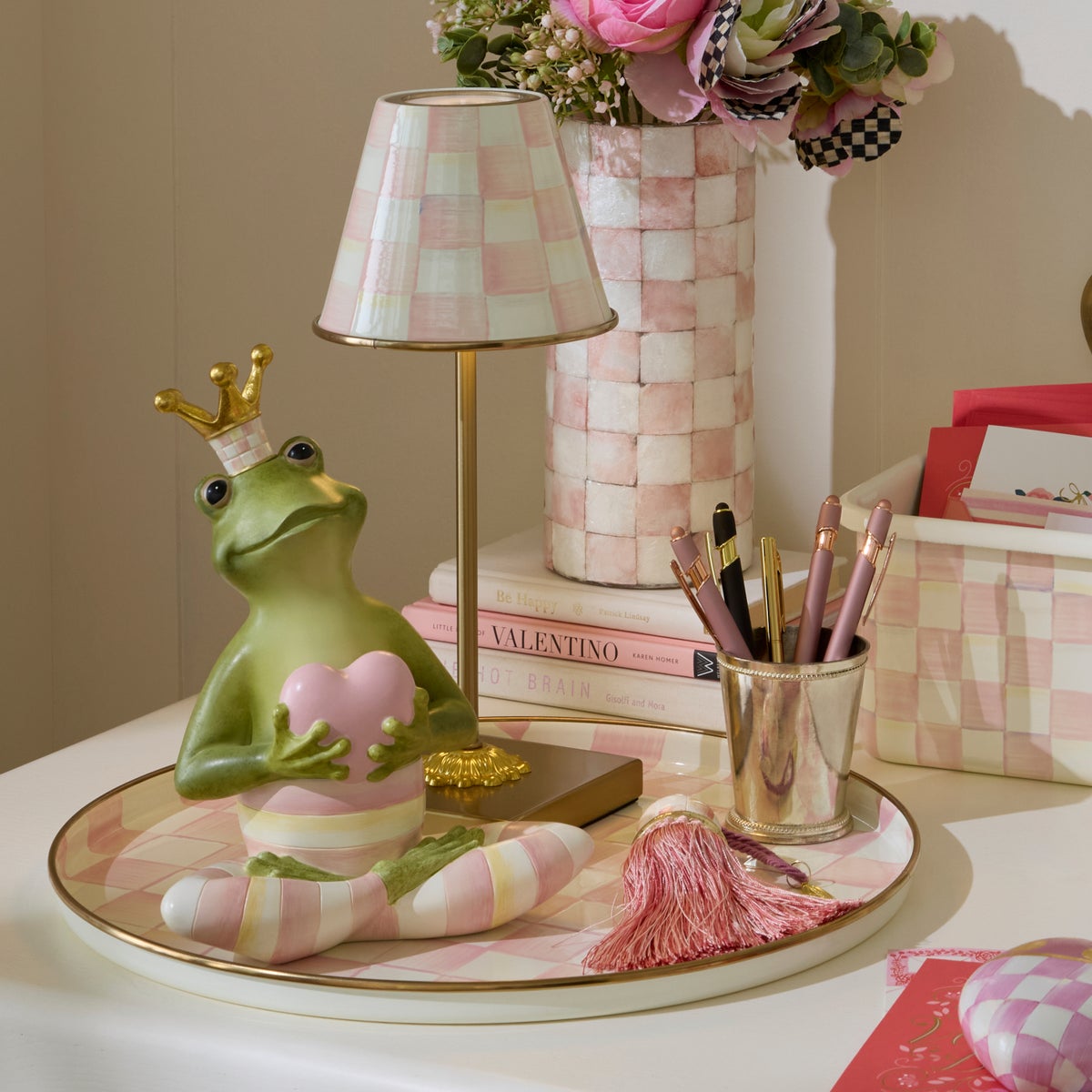 Rosy Fergal the Frog with Heart Decor - Image 4