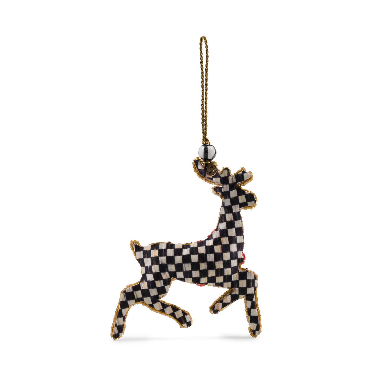 Westminster Deer Beaded Ornament - Image 3