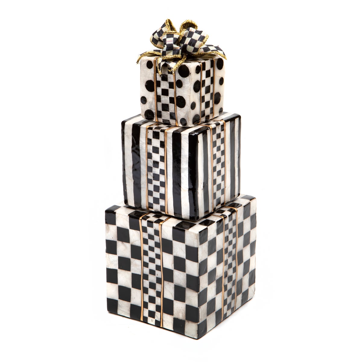 Courtly Capiz Gift Tower