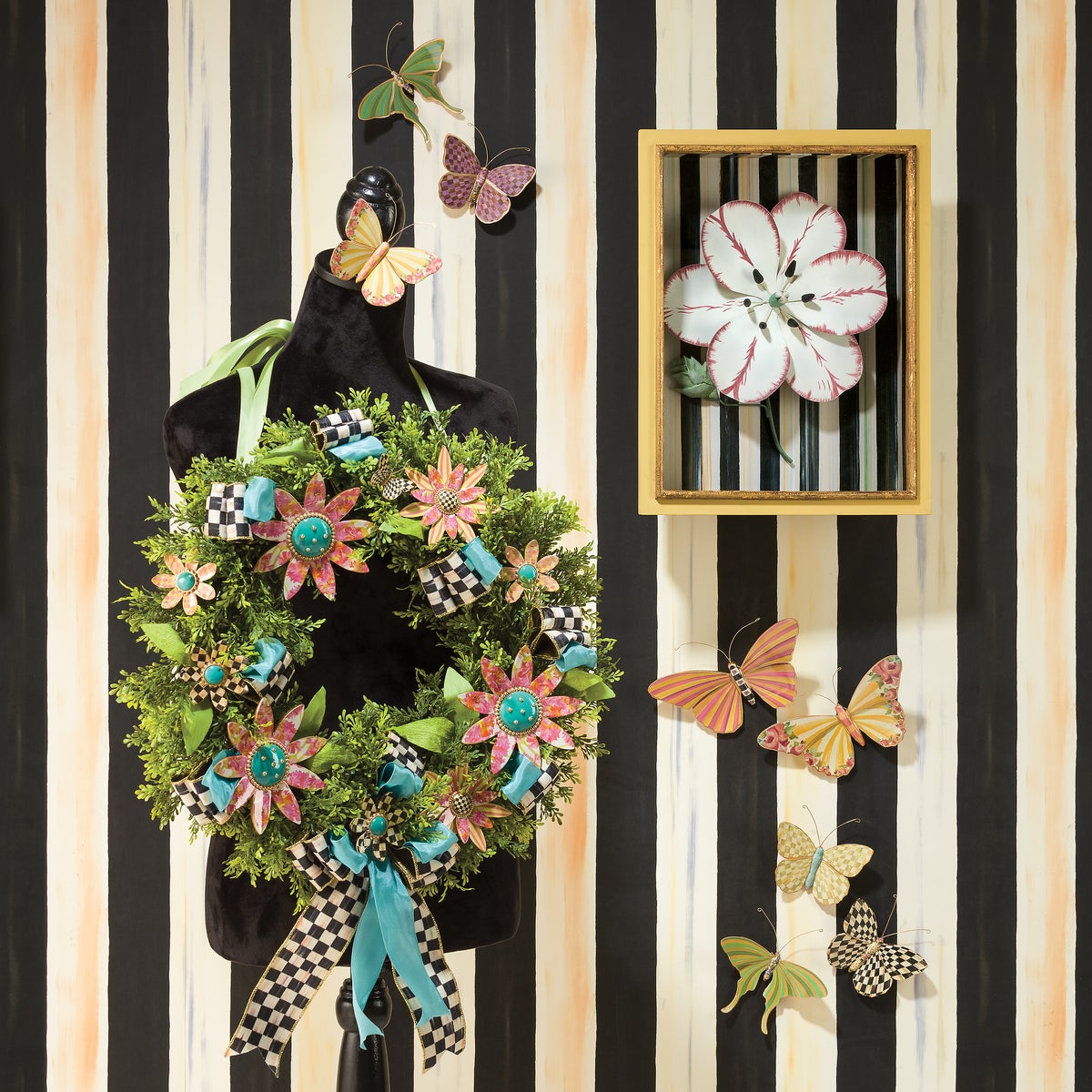 Butterfly Trio Wall Decor - Field - Image 2