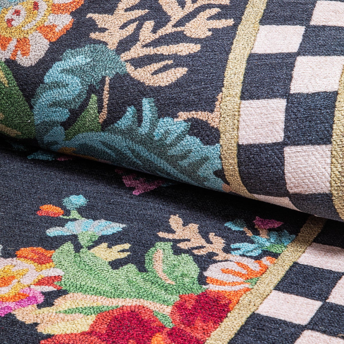 Flower Market 2'6" x 8' Washable Runner - Image 3