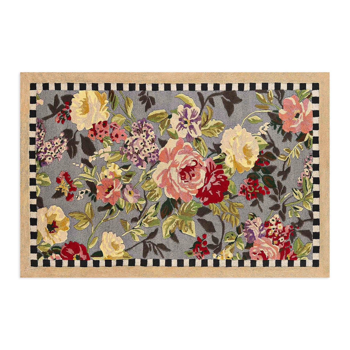 Tudor Rose 5' x 7'6" Washable Rug