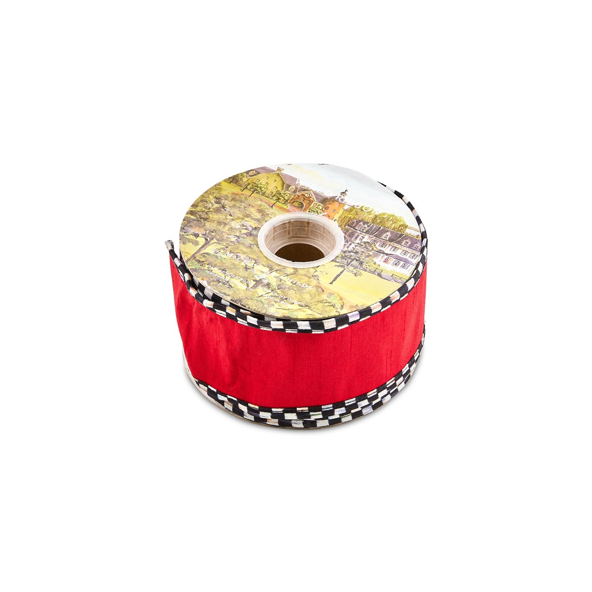 Confetti Red and Green 2.5" Ribbon - Image 3