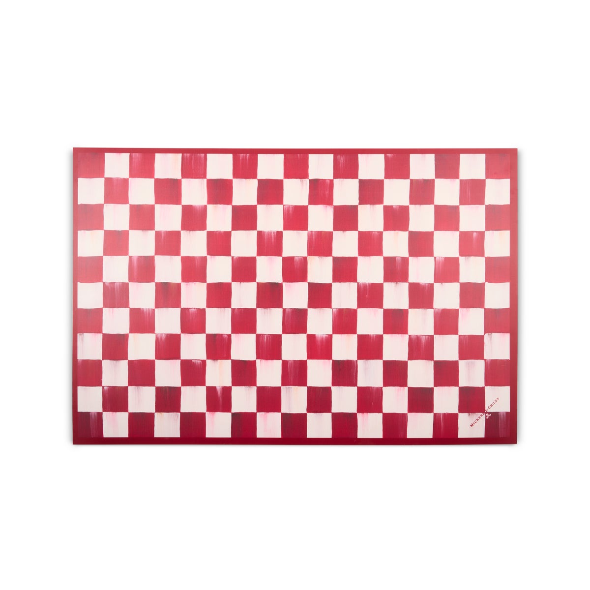 Cherry Check 2' x 3' Floor Mat