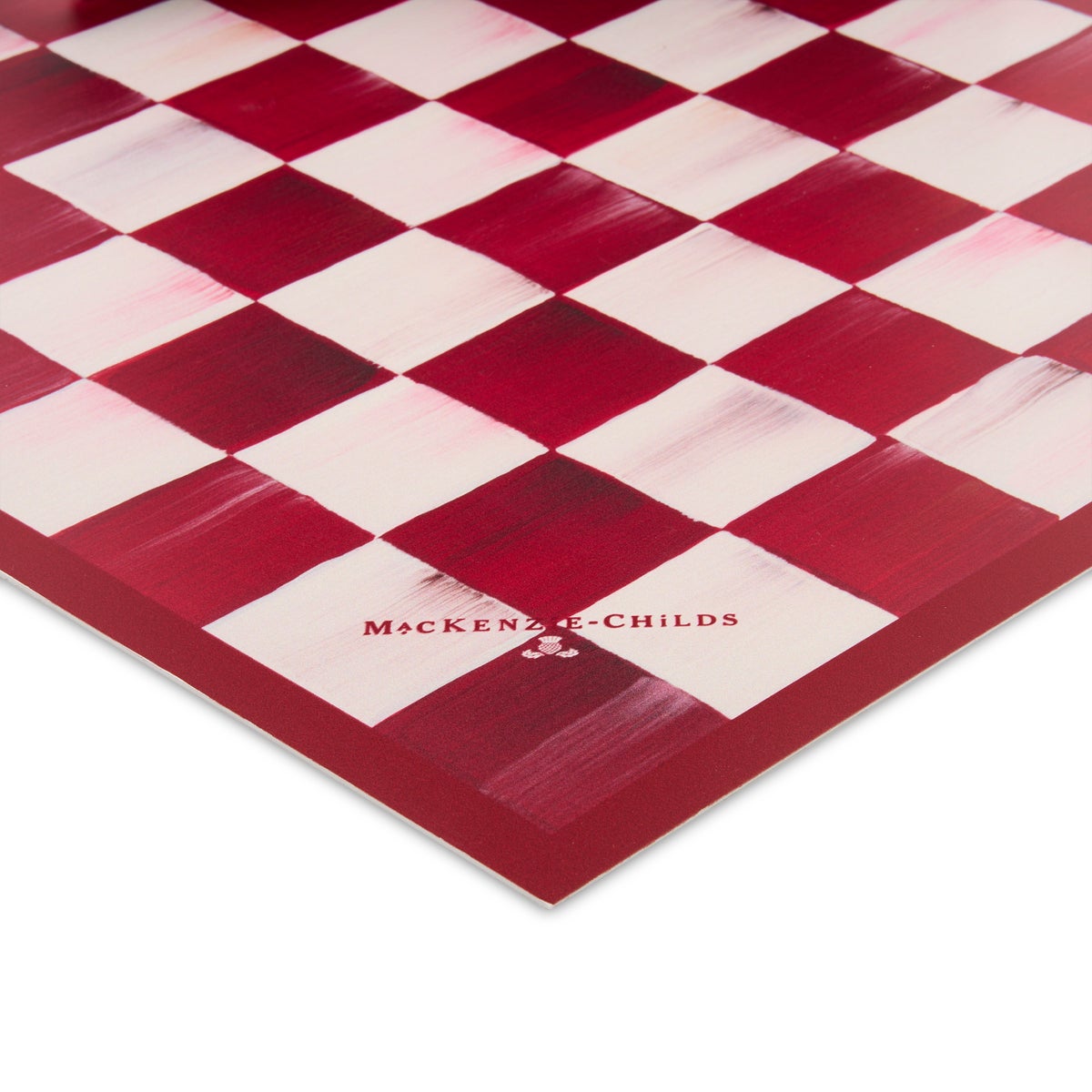 Cherry Check 2' x 6' Floor Mat - Image 3