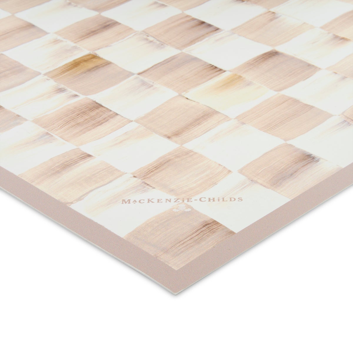 Mocha Check 2' x 3' Floor Mat - Image 3
