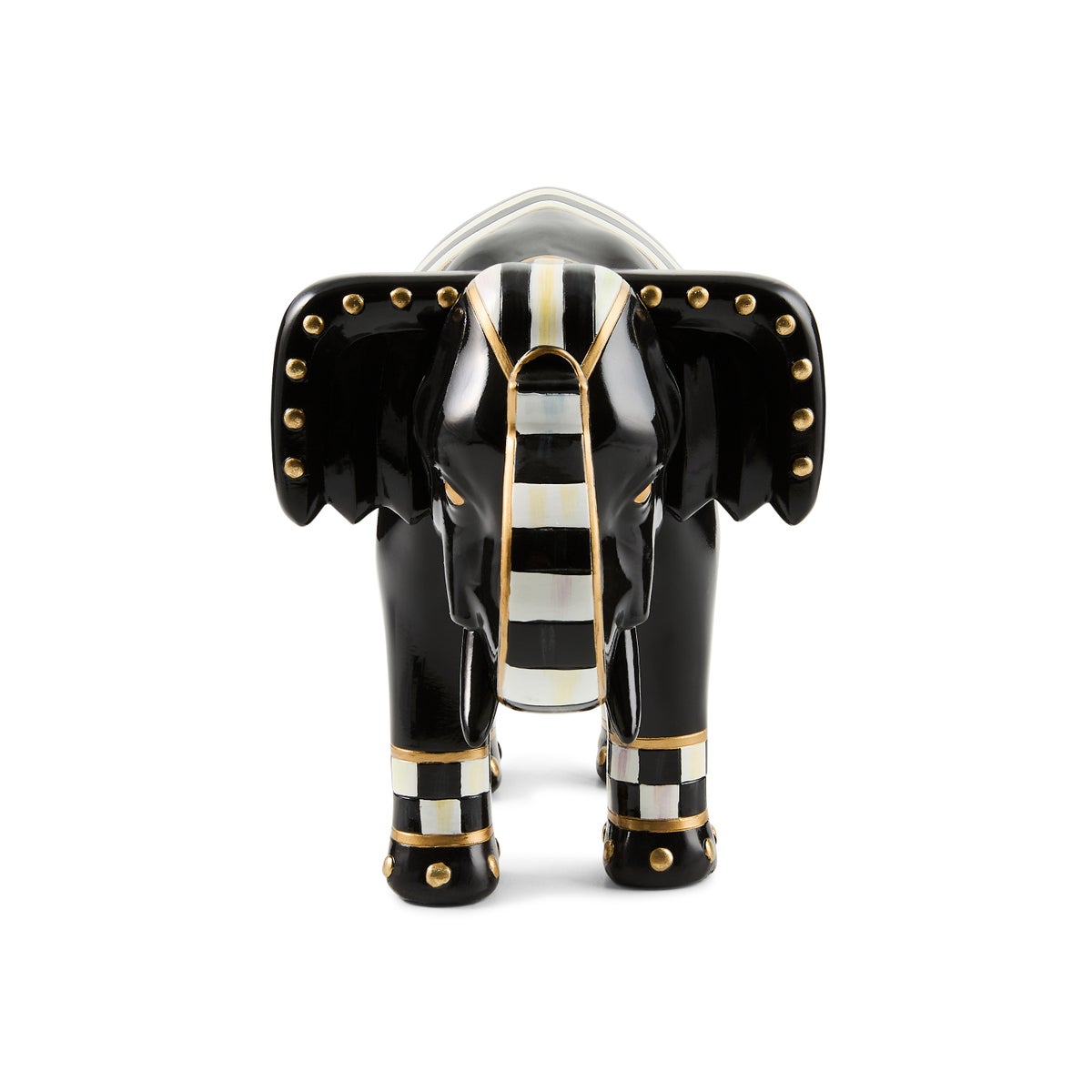 Courtly Check Elephant Figurine - Image 3