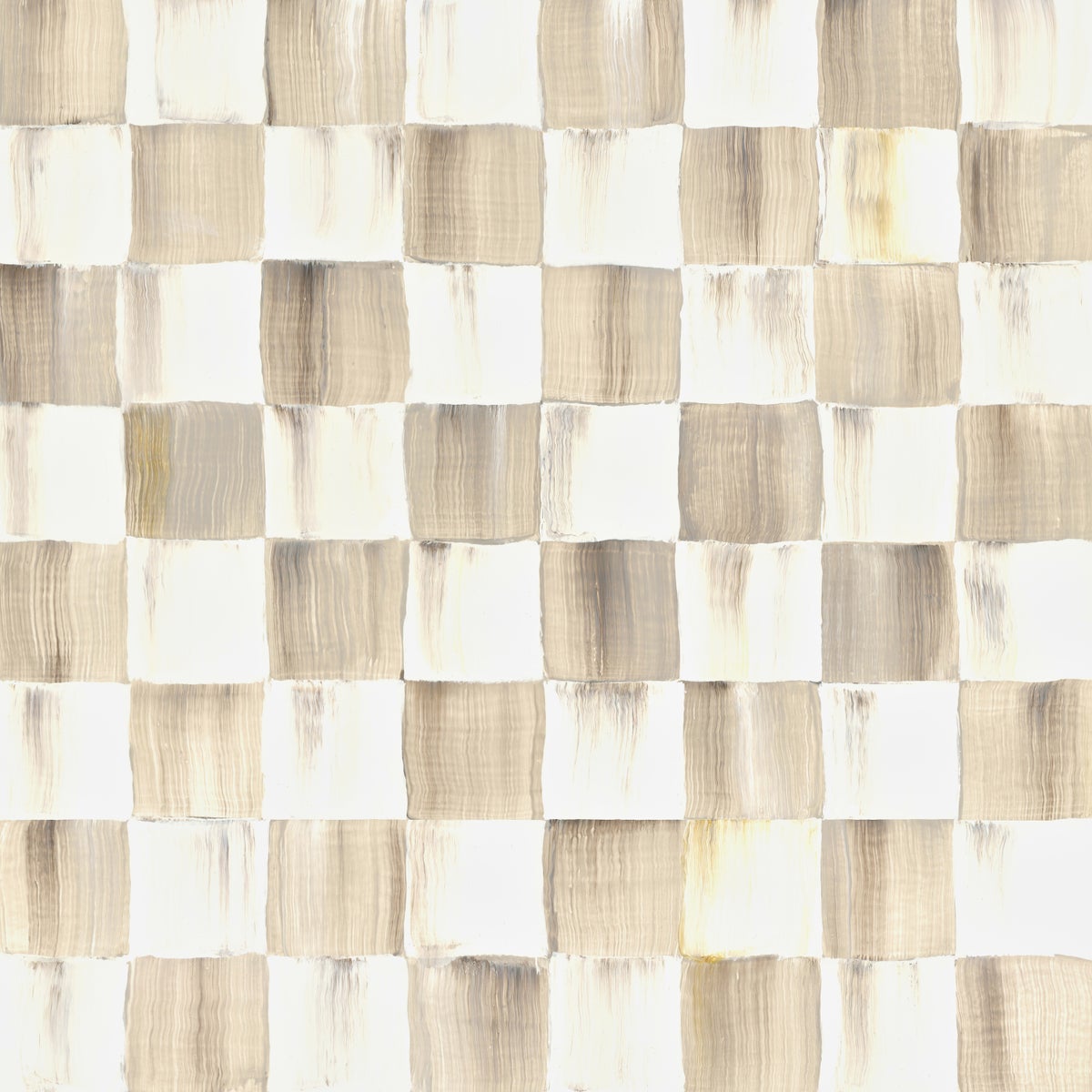 Mocha Check Peel & Stick Wallpaper