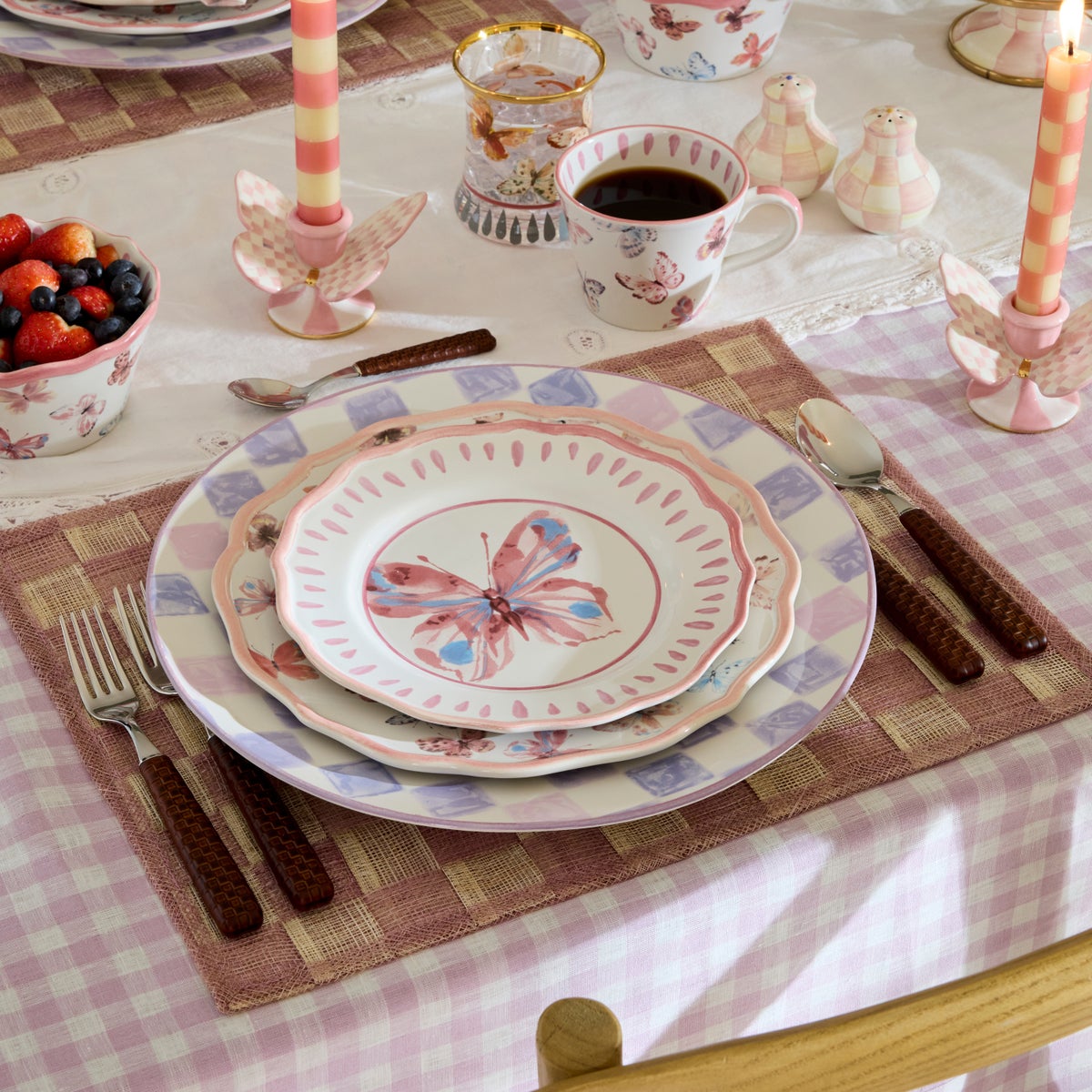 Everyday Leather 5-Piece Place Setting - Image 6