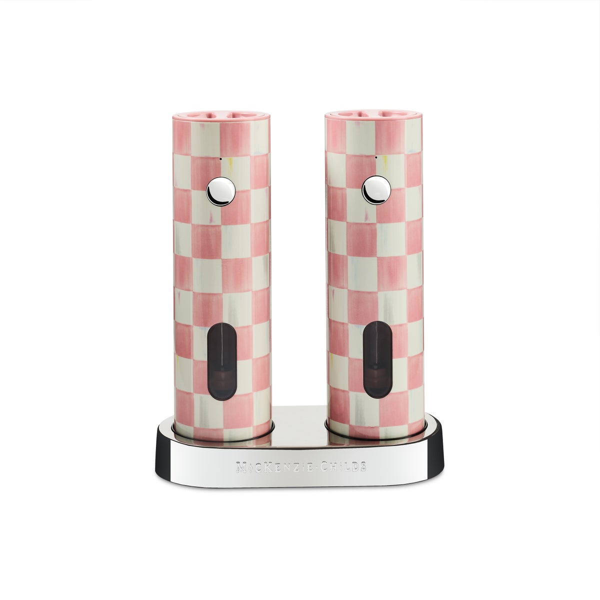 Rosy Check Electric Salt & Pepper Grinder Set
