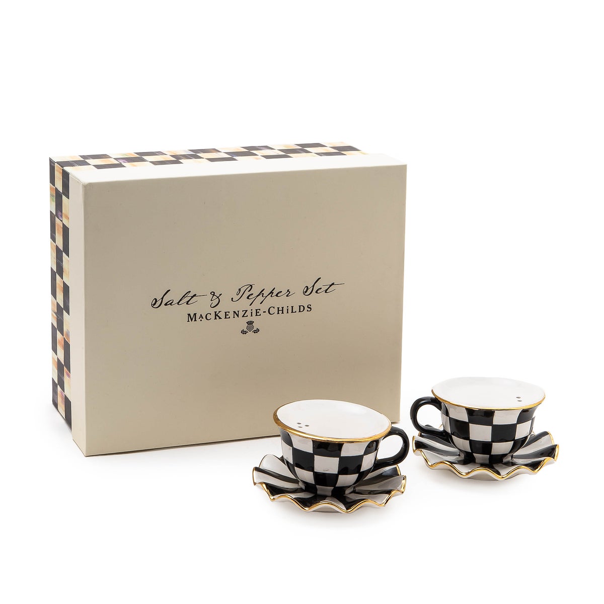 Courtly Teacup Salt & Pepper Set - Image 4