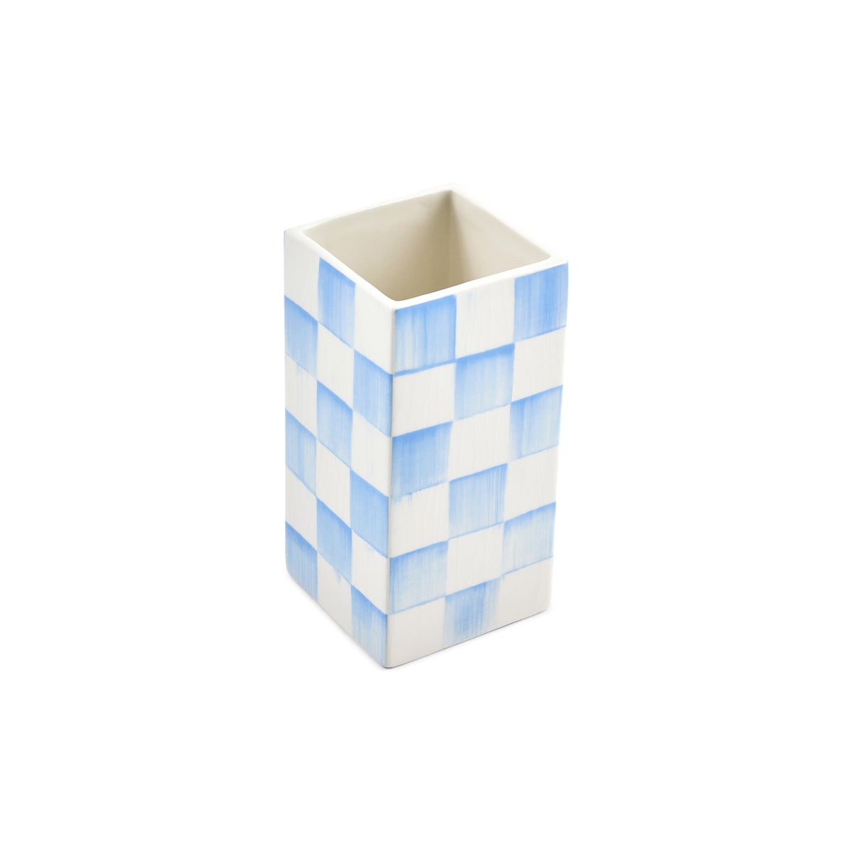 Sky Check Glass Vase - Image 4