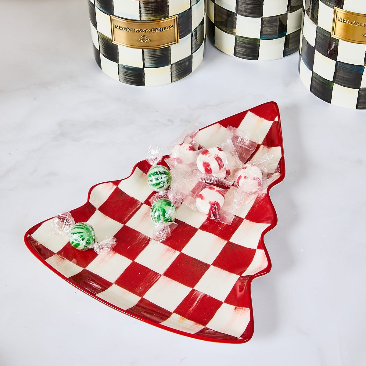 Cherry Check Tree Dish - Image 2