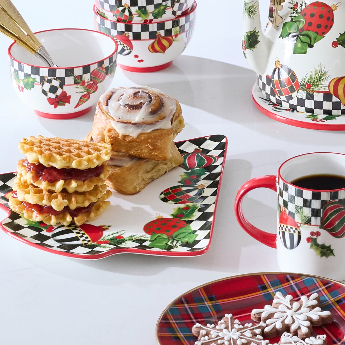 Deck the Halls Tree Serving Platter - Image 5