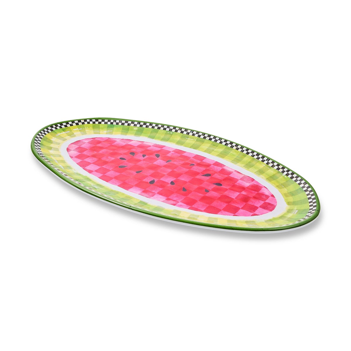 Watermelon Melamine Oval Platter - Image 5