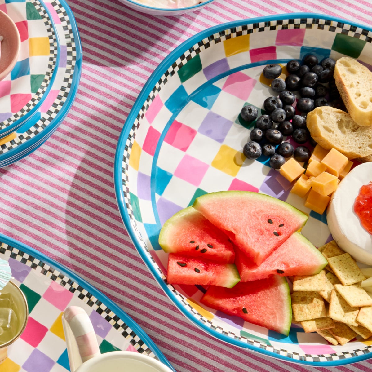 Jamboree Melamine Large Platter - Image 2