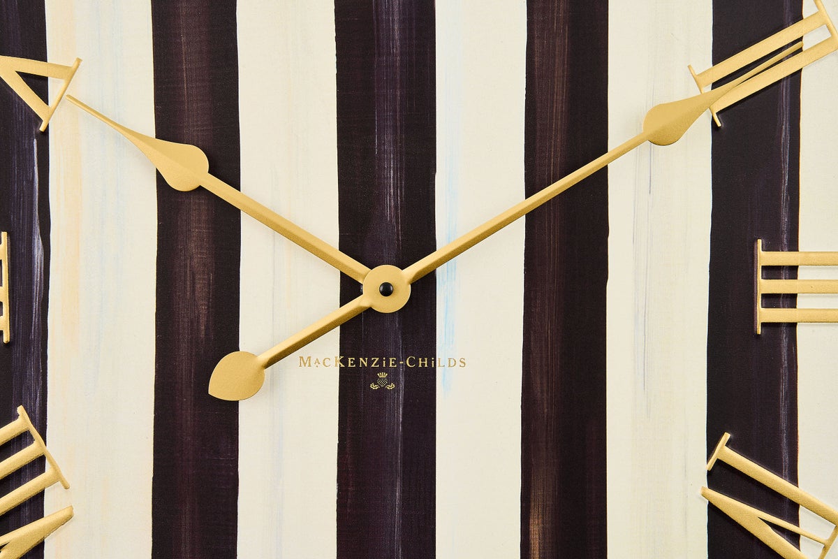 Courtly Stripe Wall Clock - Image 5