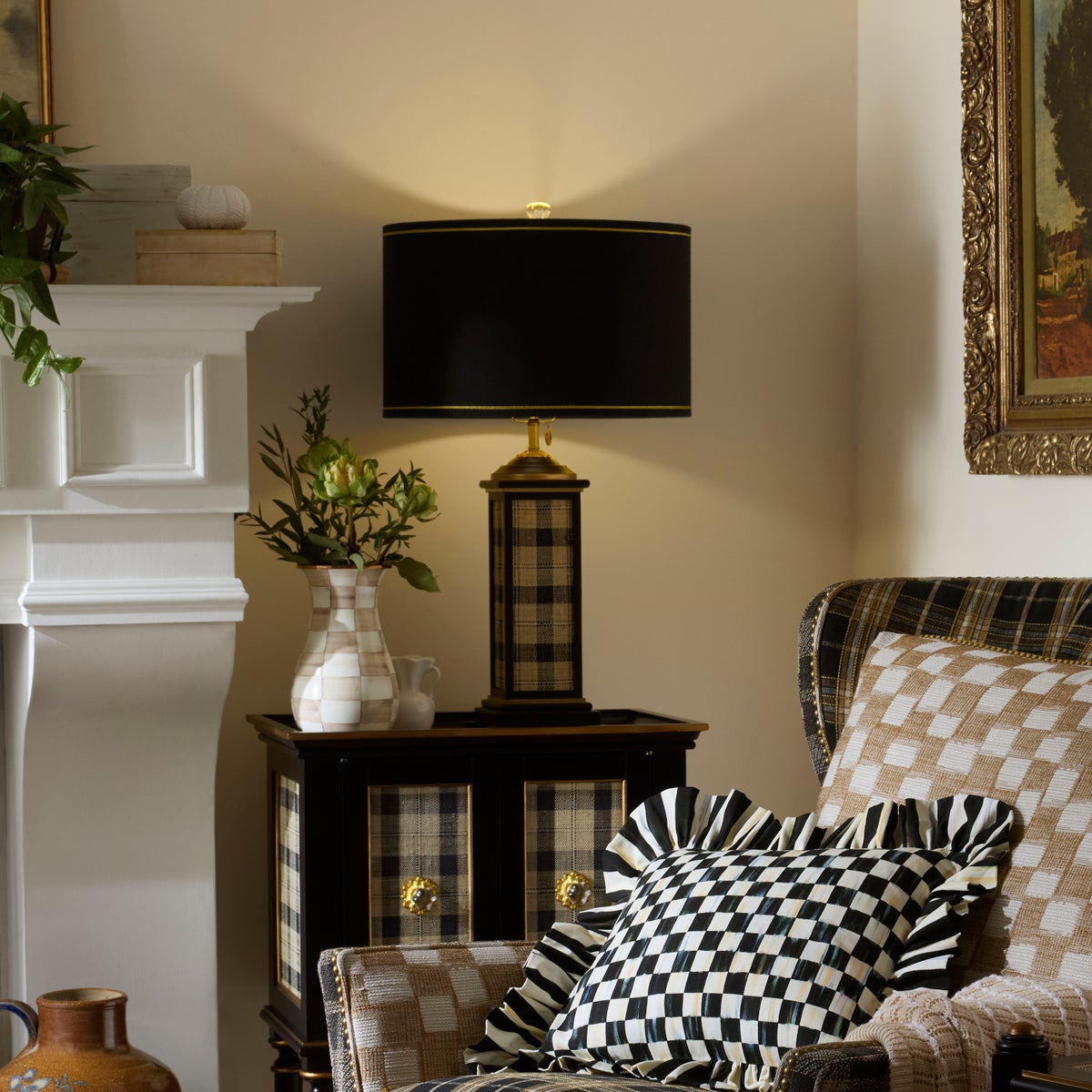 Mad for Plaid Table Lamp - Image 3