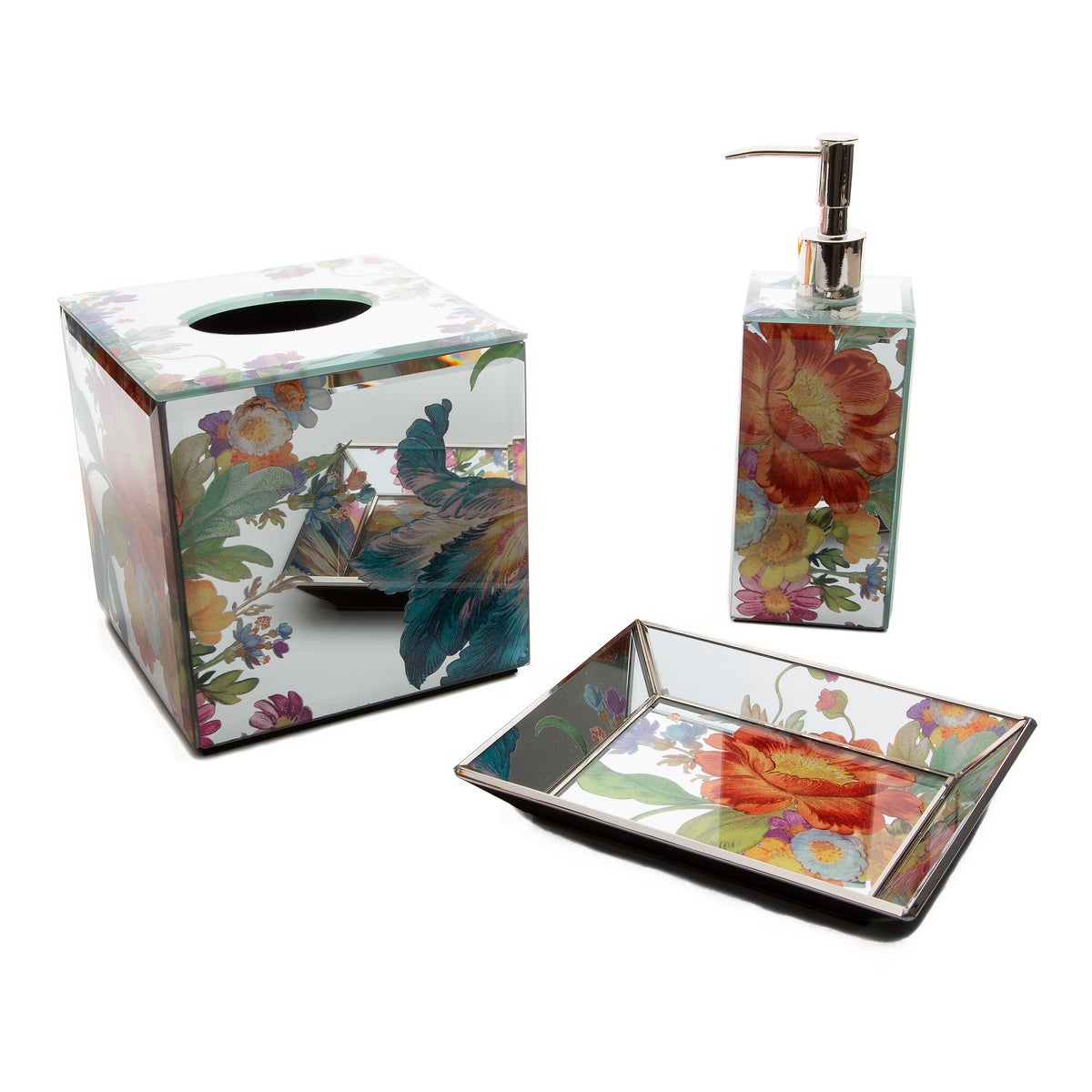 Flower Market Reflections Soap Pump - Image 3