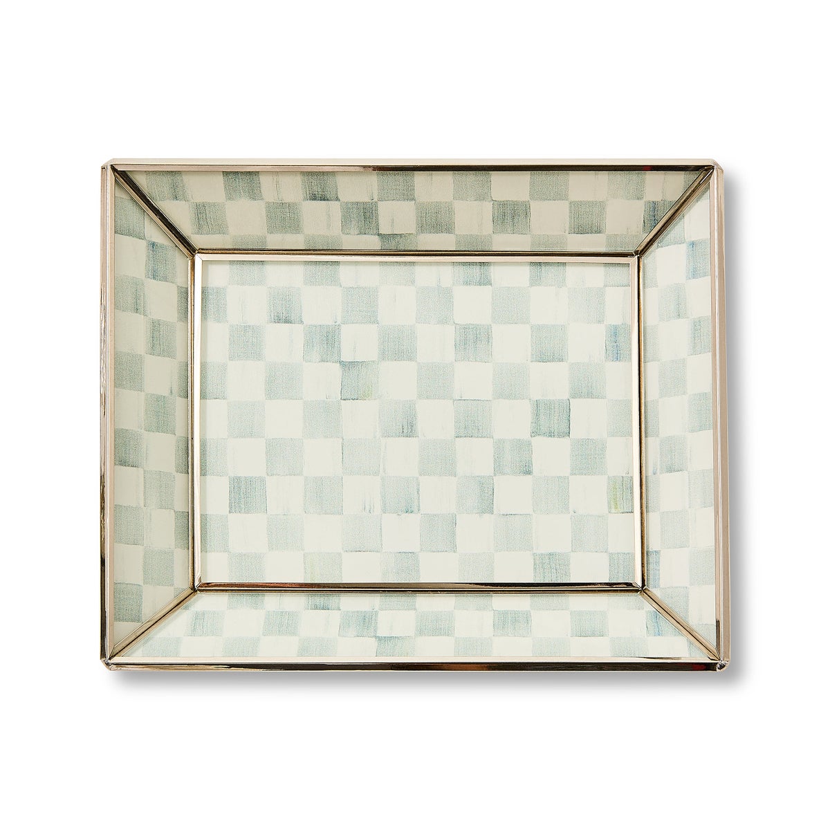 Sterling Check Small Glass Tray - Image 4