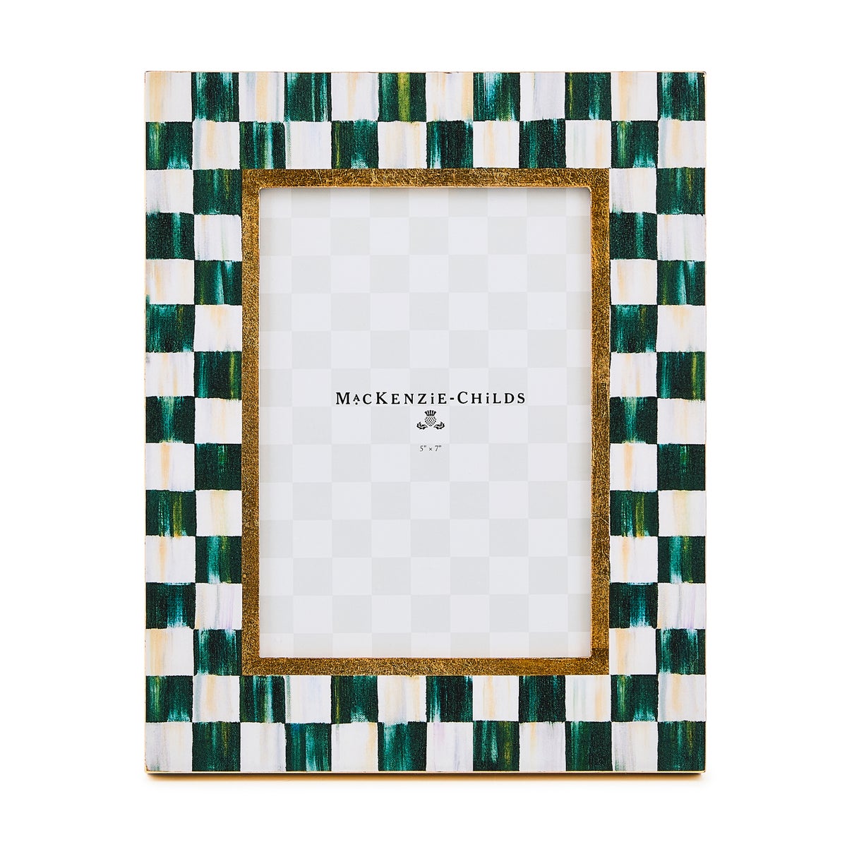 Courtly Check Lacquer 5" x 7" Frame