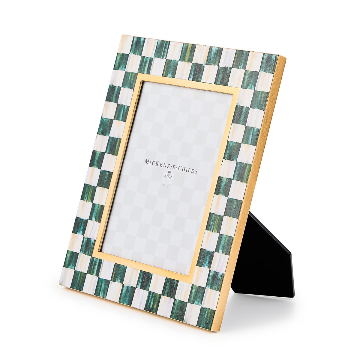Courtly Check Lacquer 5" x 7" Frame - Image 3