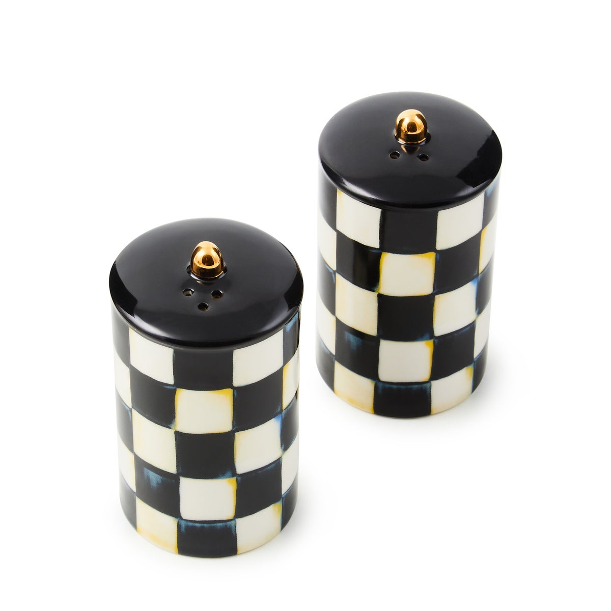 Courtly Check Farmhouse Salt & Pepper Set - Image 3