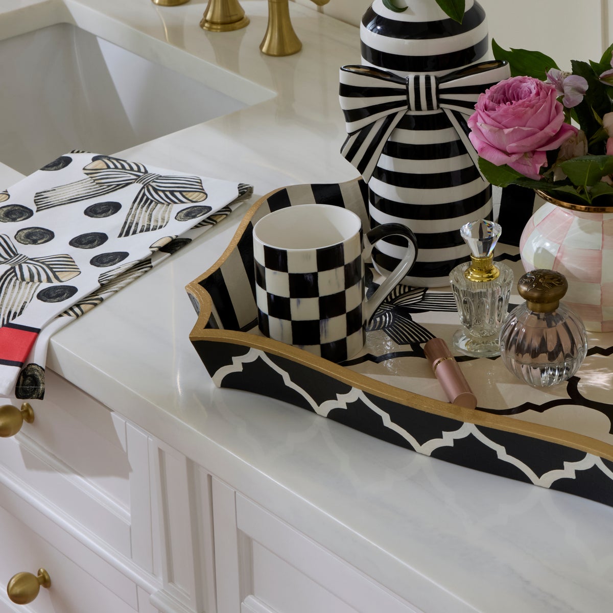Courtly Check Porcelain Mug - Image 6