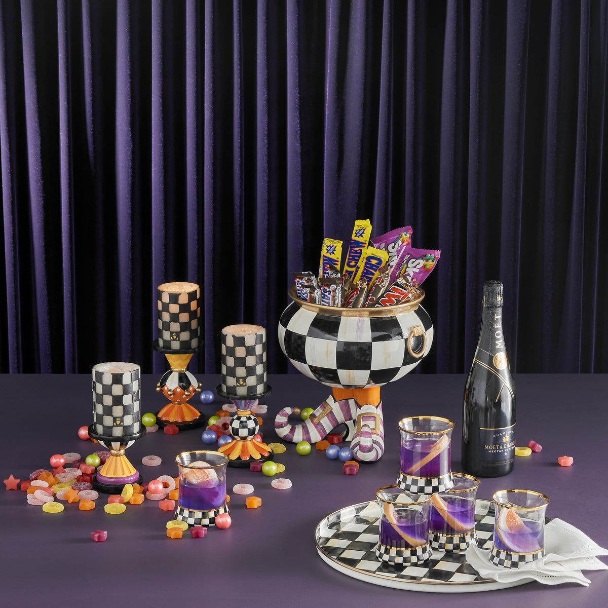 Courtly Check Tumbler Glass, Set of 2 - Image 5