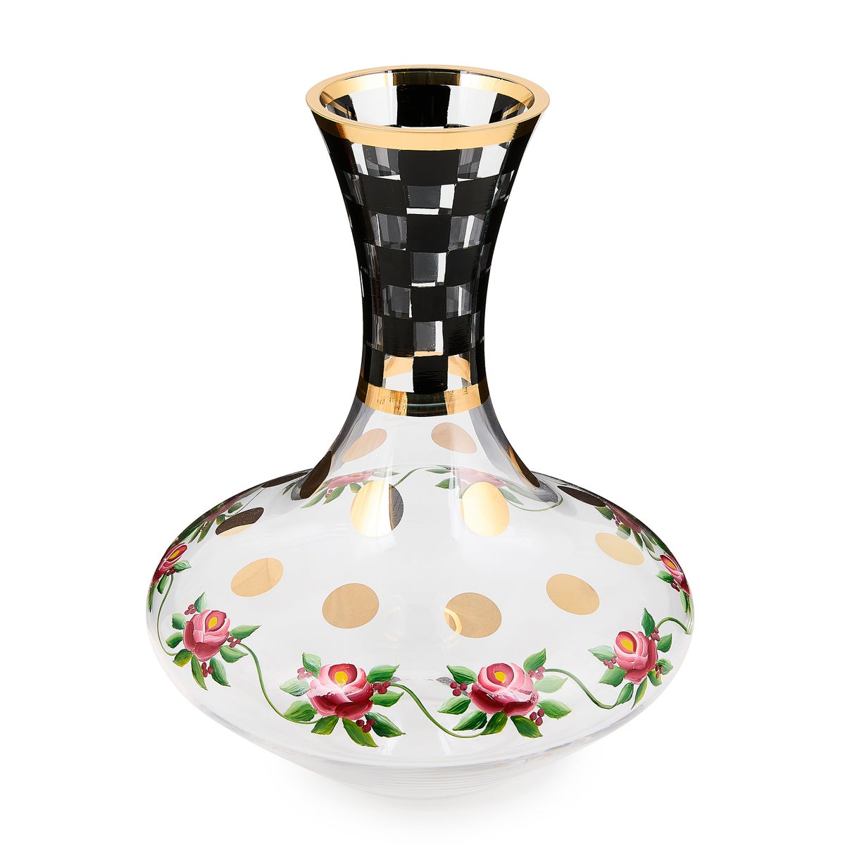 Carnival Black Wine Decanter
