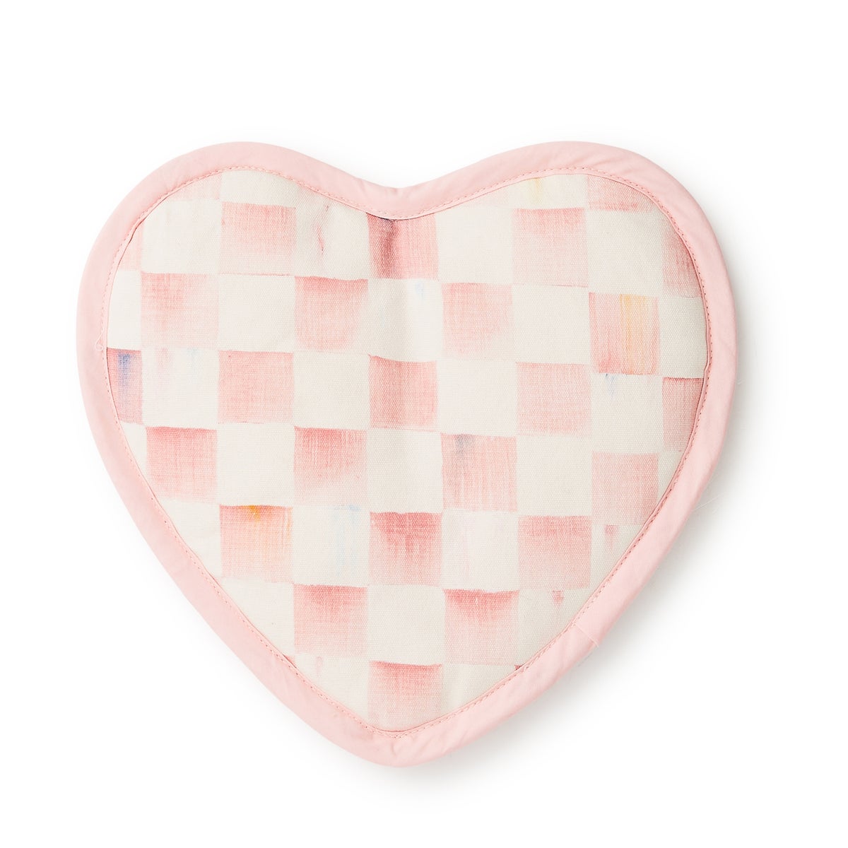 Rosy Check Heart Potholder