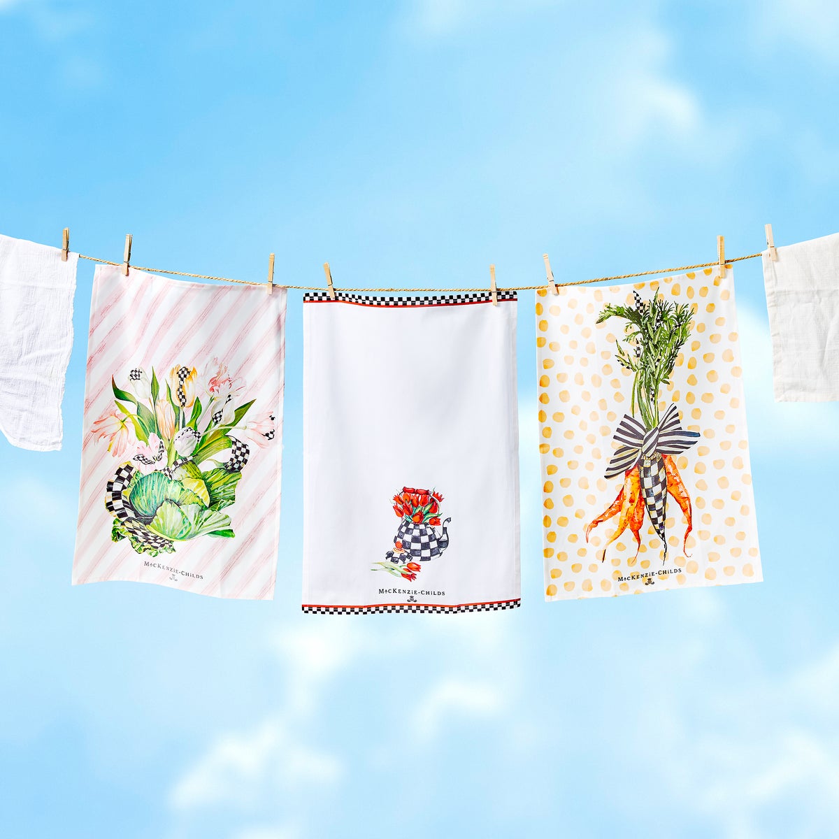 Tulip Tea Kettle Dish Towel - Image 4