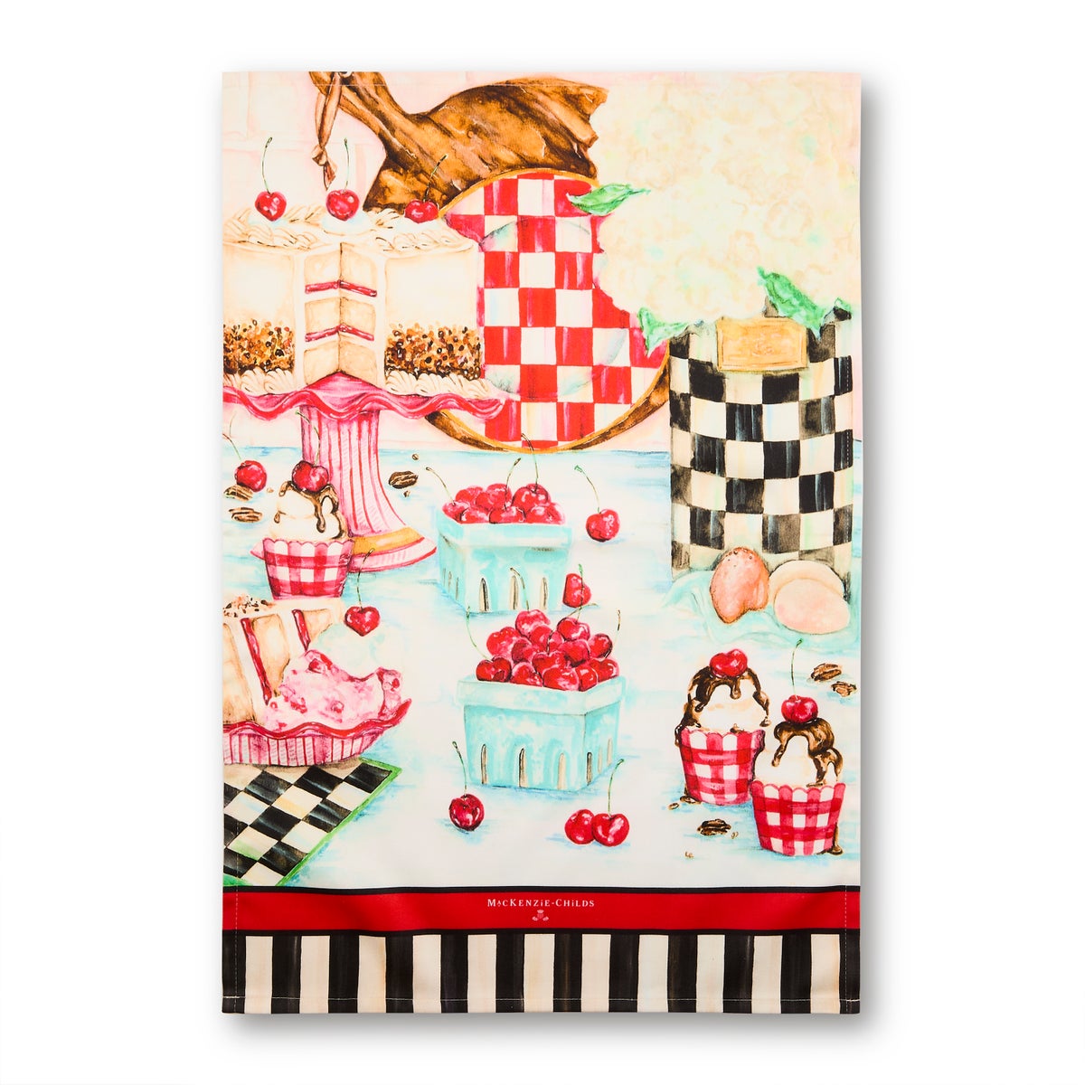 Cherry Bake Shop Printed Dish Towel - Image 3