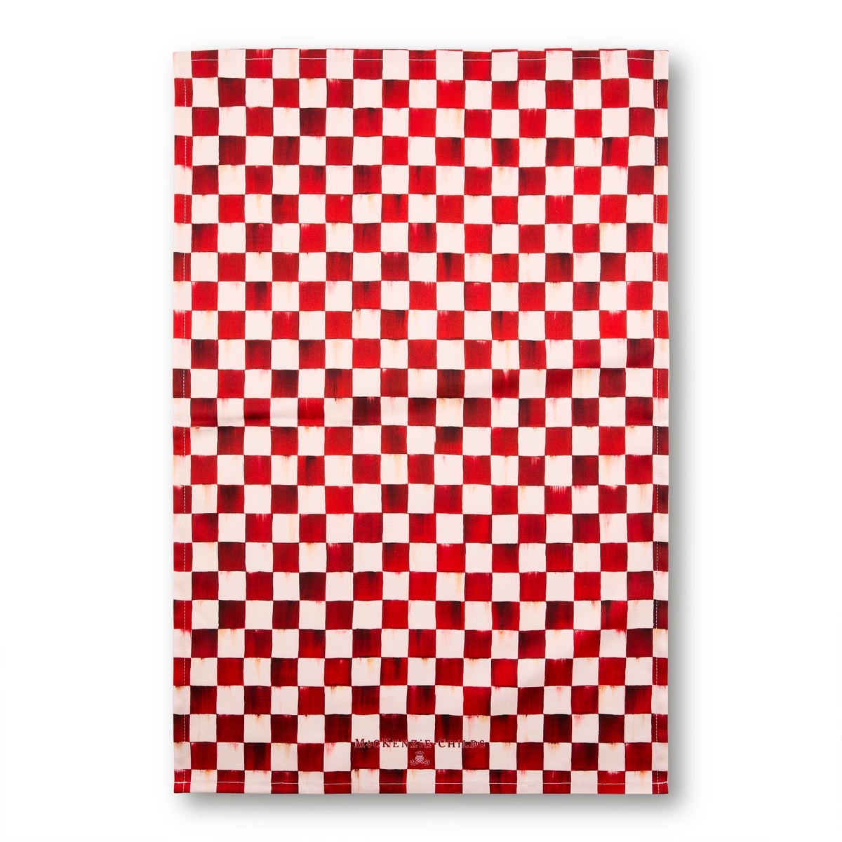 Cherry Check Printed Dish Towel - Image 3