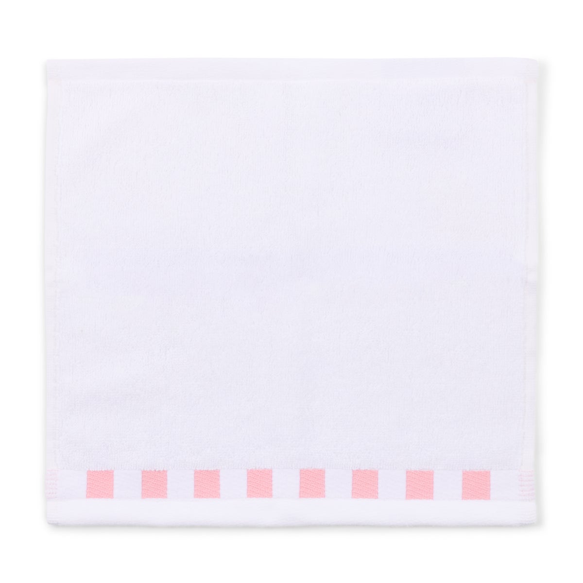 Washcloth with Rose Check Border - Image 3