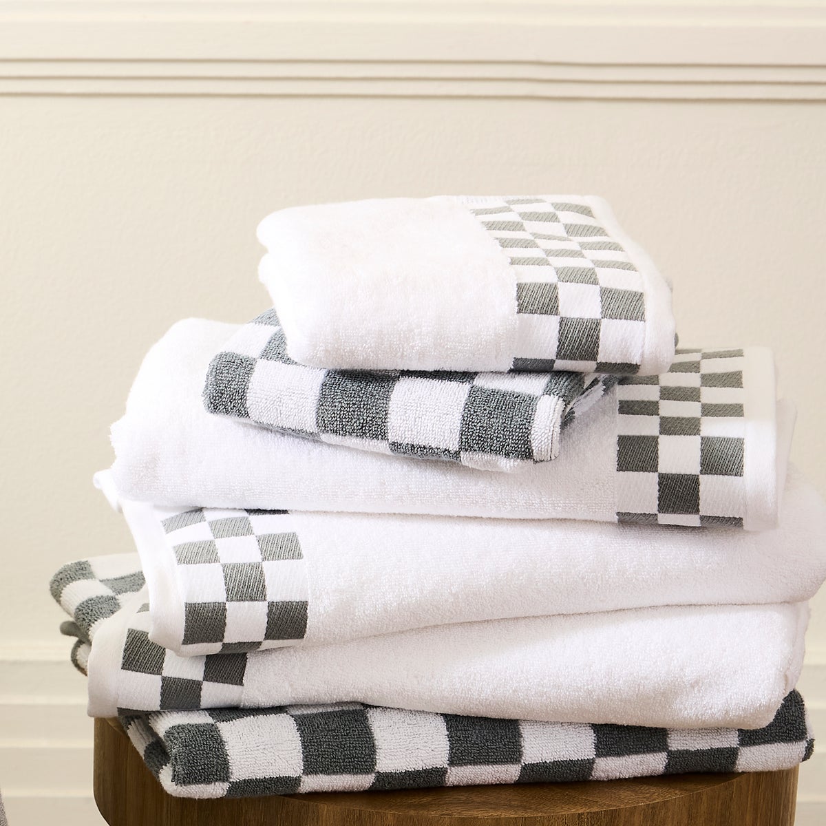 Sterling Check Hand Towel - Image 2