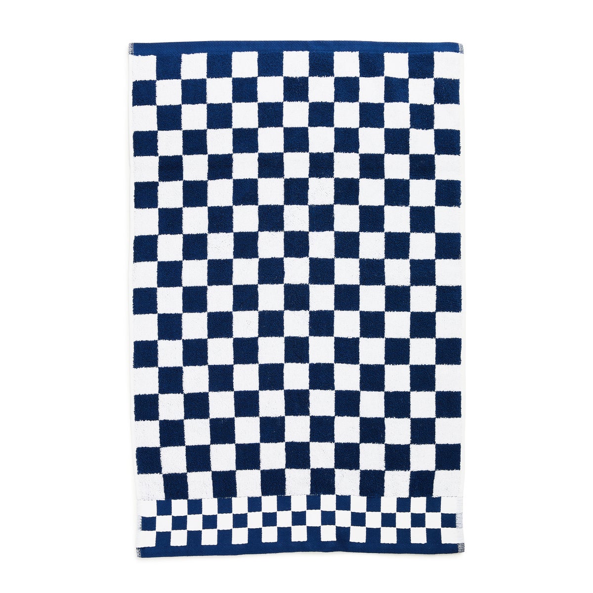 Indigo Check Hand Towel - Image 3
