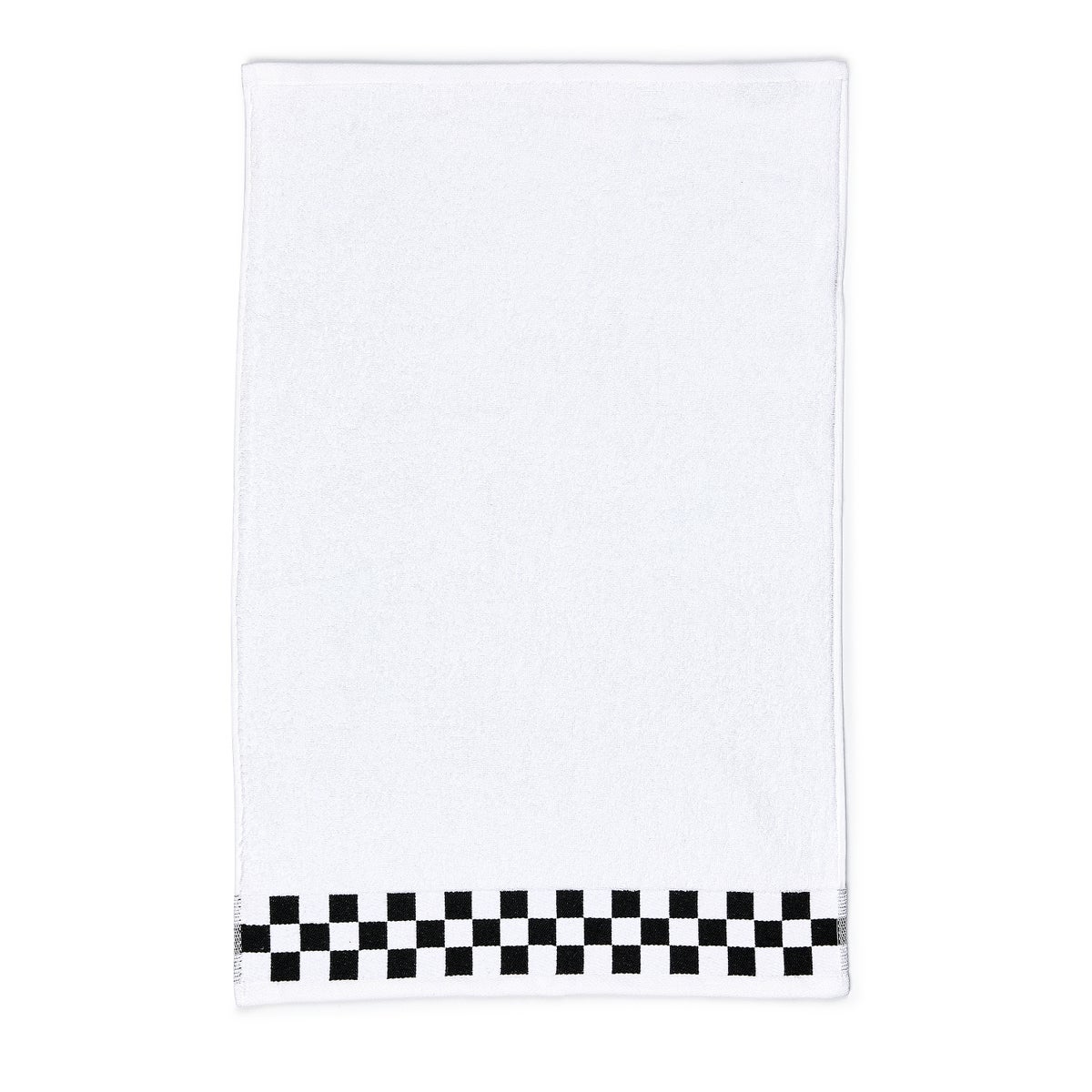 Hand Towel with Black Check Border - Image 3