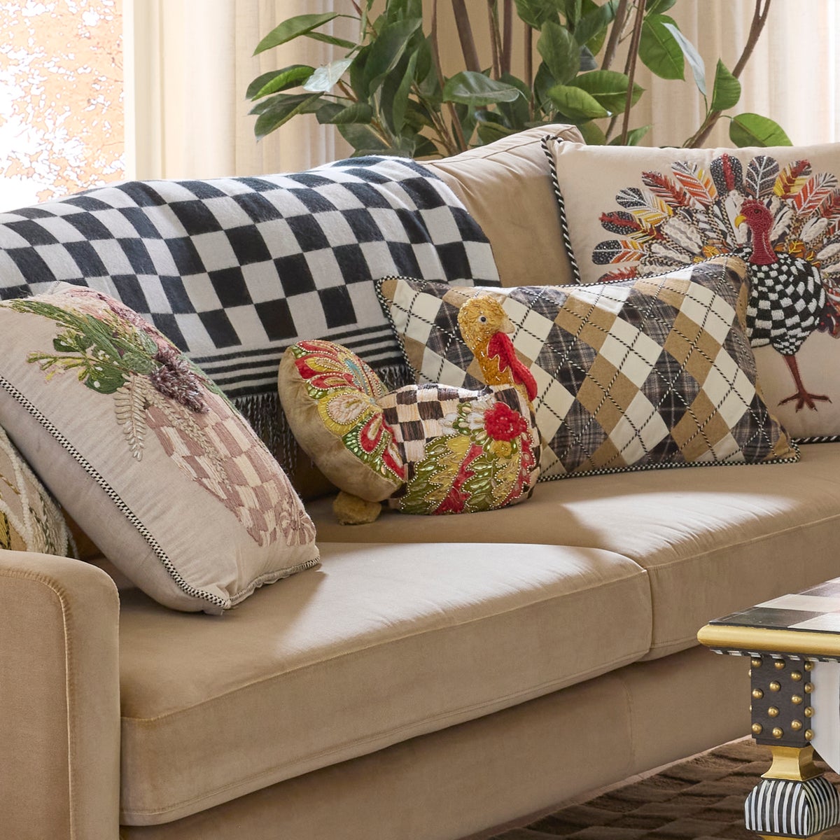 Aurora Turkey Shaped Pillow - Image 6