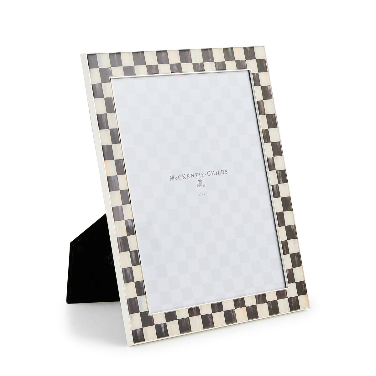 Courtly Check Silver Plated 8" x 10" Frame - Image 3
