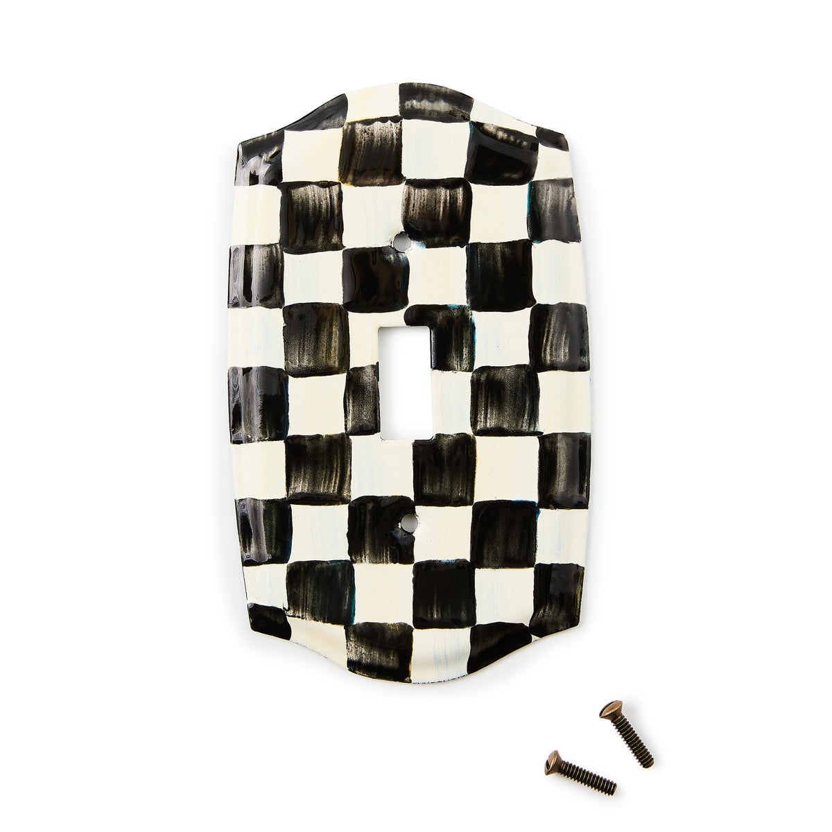 Courtly Check Single Toggle Switch Plate - Image 3