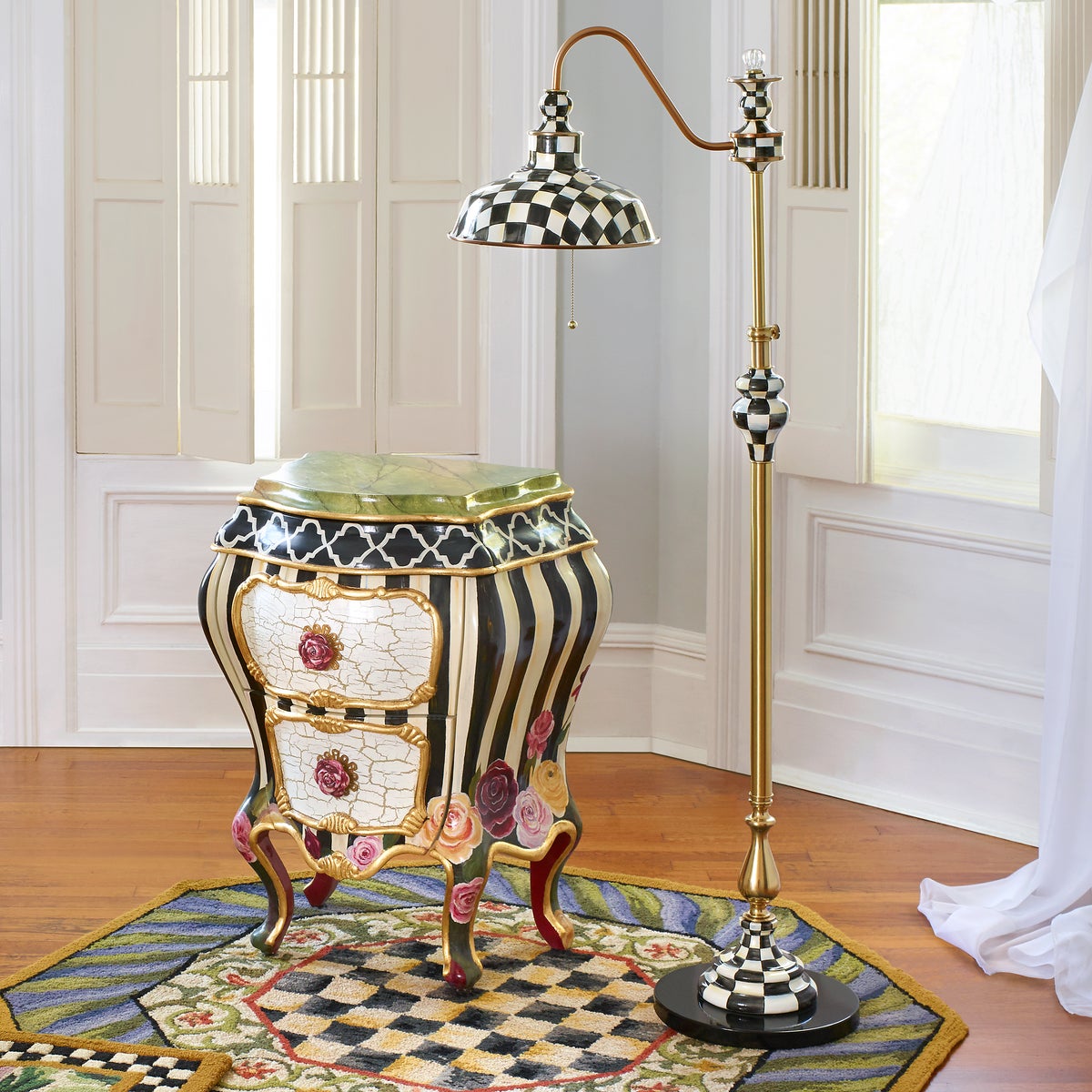 Courtly Farmhouse Floor Lamp - Image 8