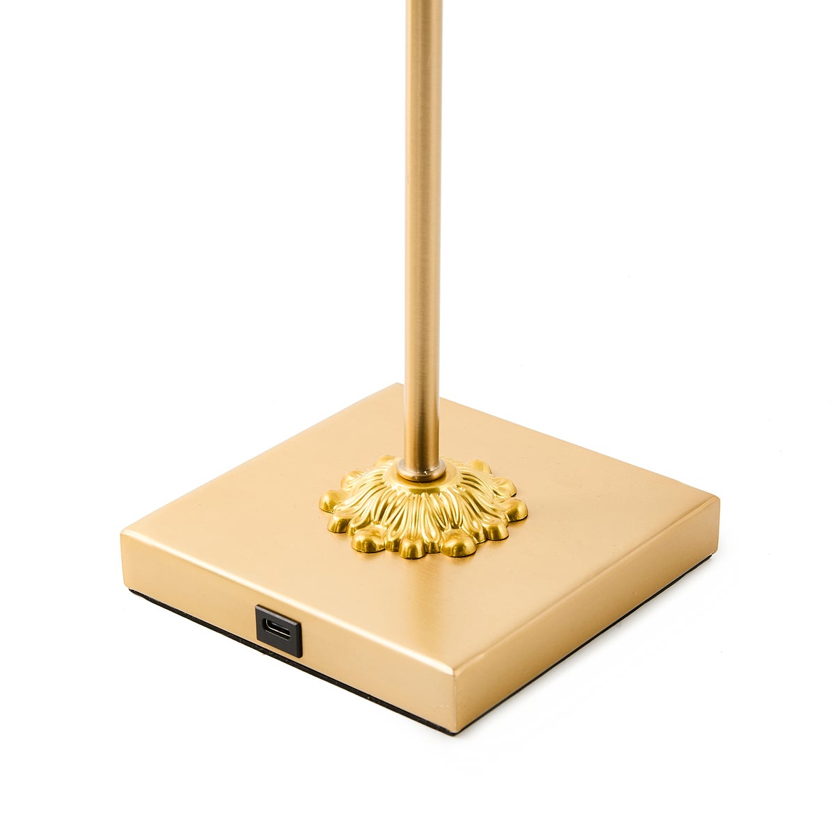 Courtly Check LED Rechargeable Cafe Table Lamp - Image 4