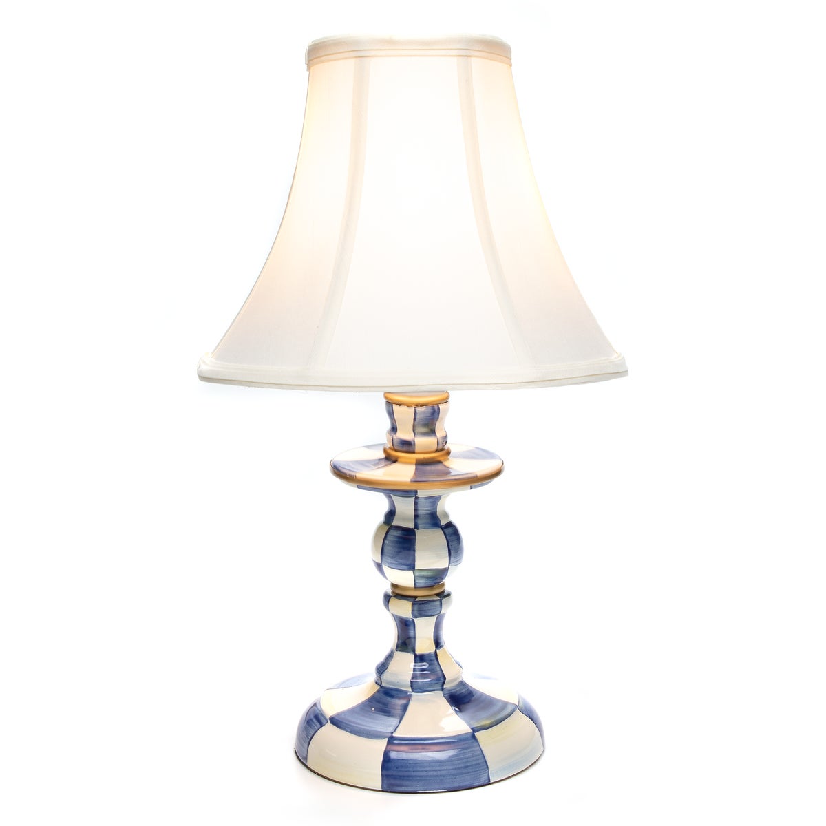 Royal Check Candlestick Lamp - Image 3