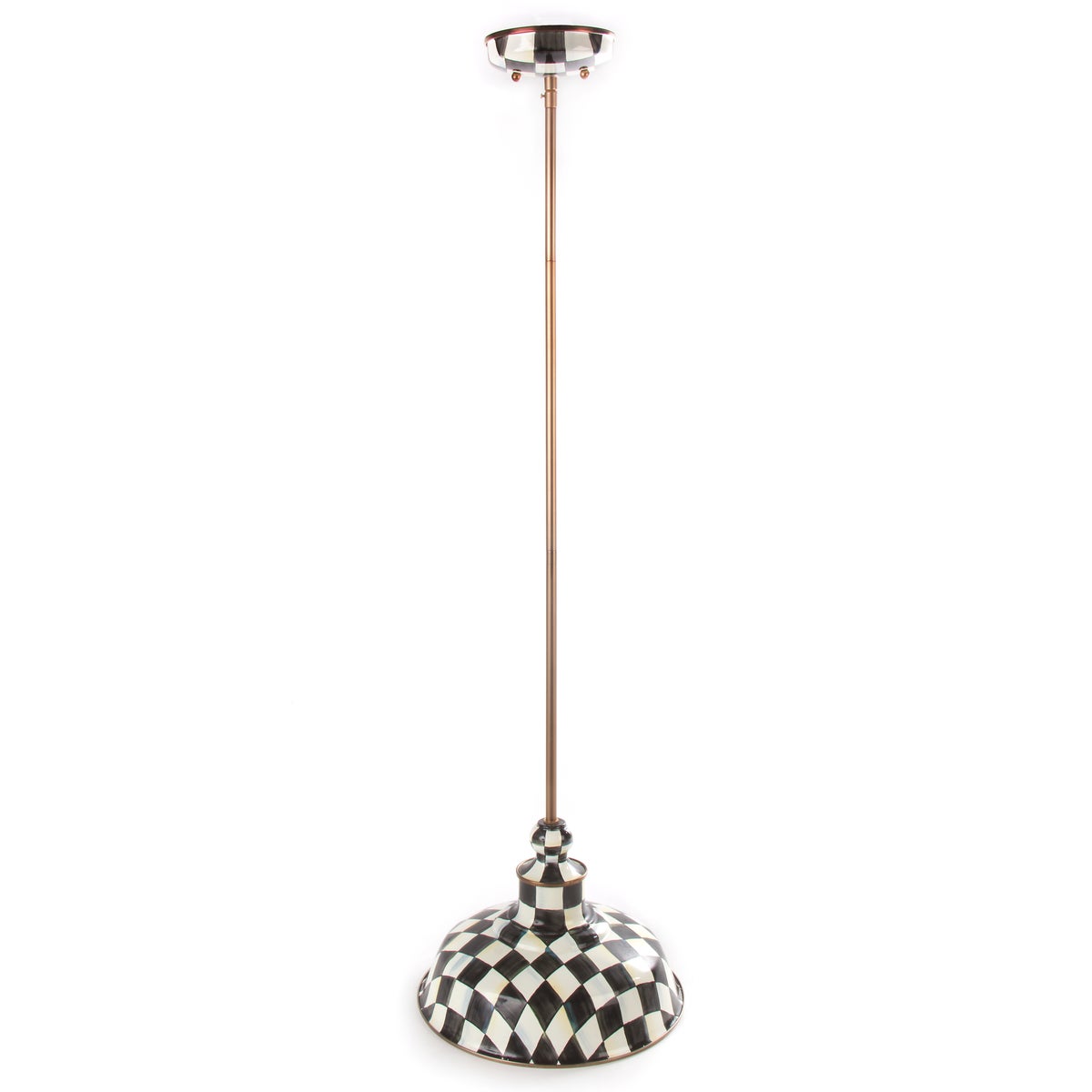 Courtly Check 12" Barn Pendant Lamp - Image 6