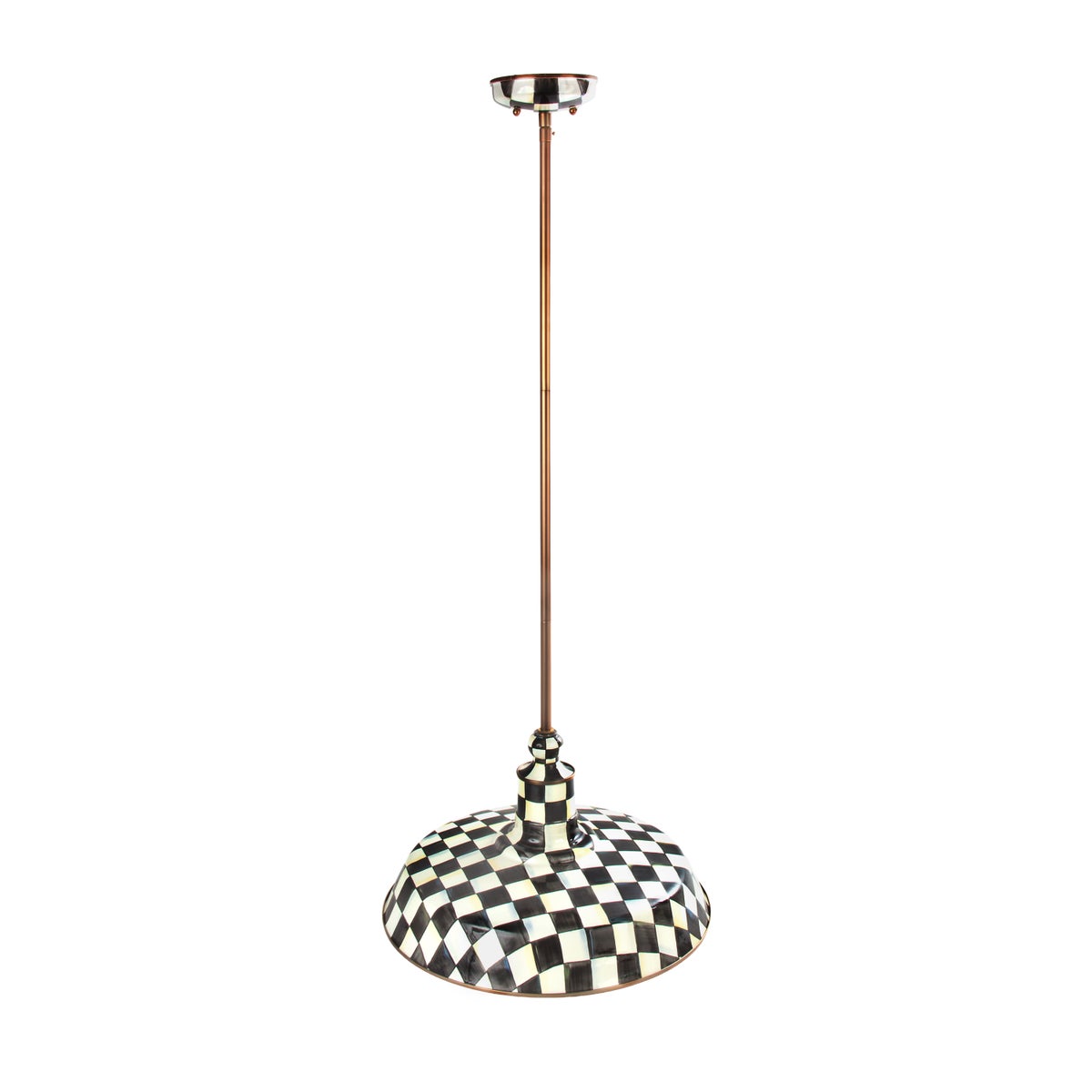 Courtly Check 18" Barn Pendant Lamp - Image 4