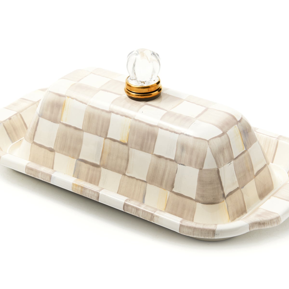 Mocha Check Butter Box - Image 3