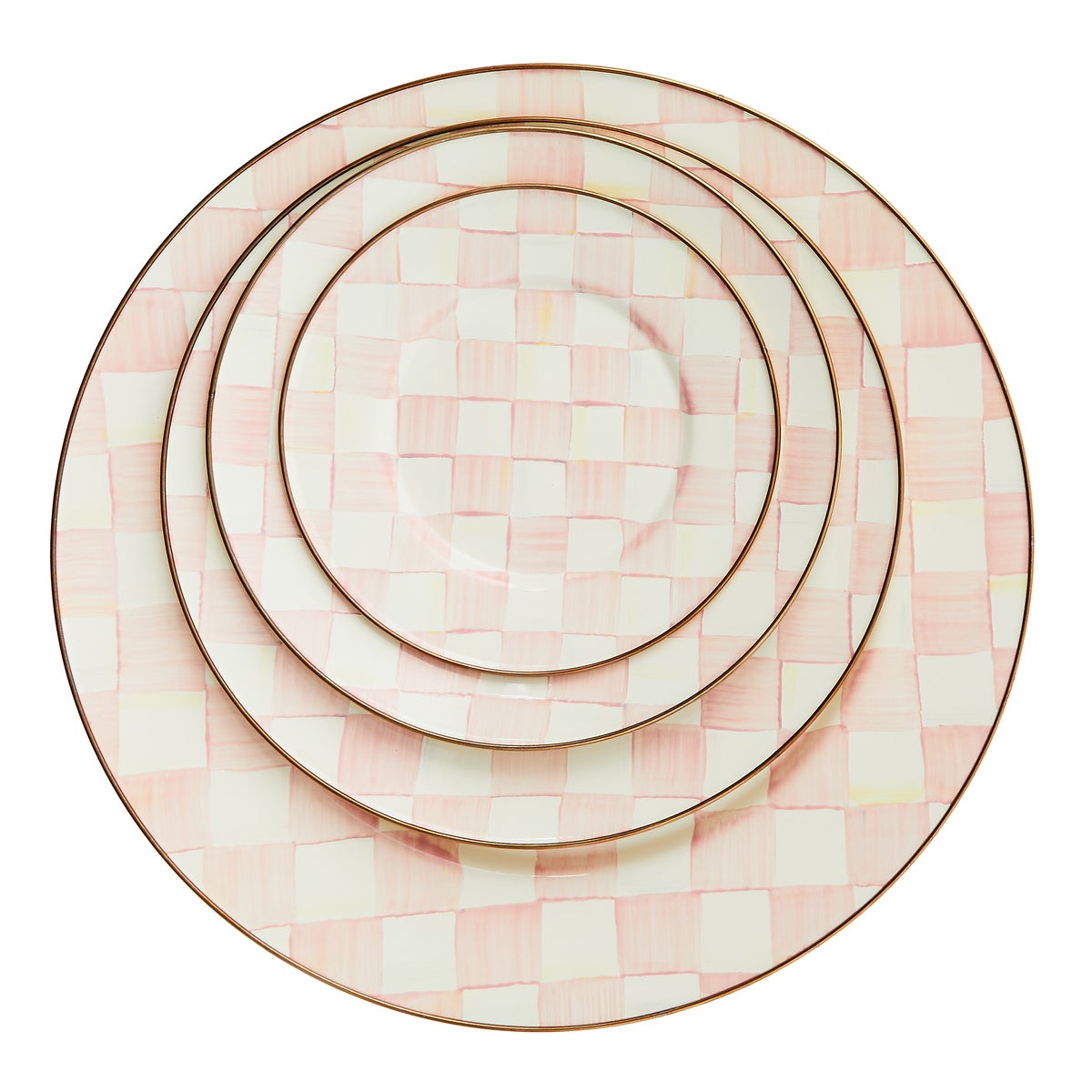 Rosy Check Charger/Plate - Image 3